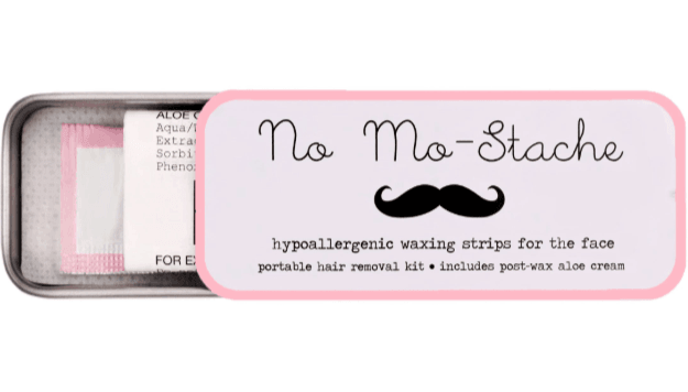 No Mo Stache USA Upper Lip Soothing Facial Hair Wax Removal Strips (Free Post Aloe Cream) 24 strips / box - LMCHING Group Limited