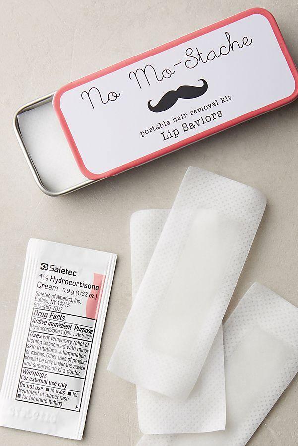No Mo-Stache USA Upper Lip Soothing Facial Hair Wax Removal Strips Gift Set (5 items) - LMCHING Group Limited
