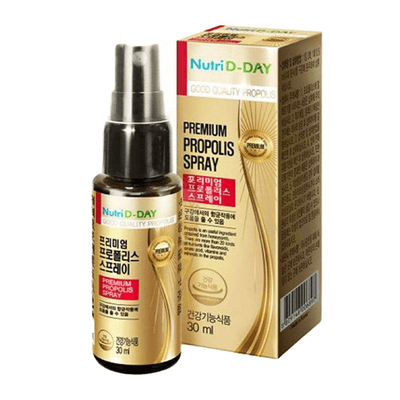 Nutri D-DAY Xịt Họng Keo Ong Premium Propolis Spray 30ml