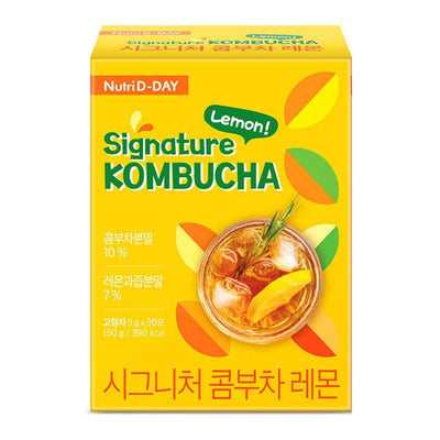 Nutri D-Day Signature Lemon Kombucha 5g x 30 - LMCHING Group Limited