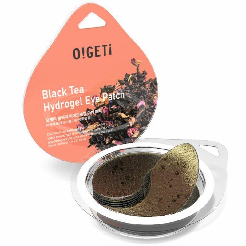 O!GETi Black Tea Hydrogel Eye Patch 10 pairs/24g - LMCHING Group Limited