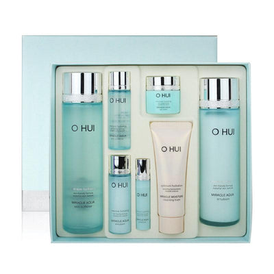 O HUI Miracle Aqua Special Set (Skin Softener 150ml + Emulsion 130ml + Sample x 5)