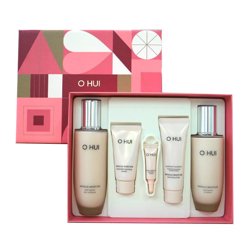 O HUI Miracle Moisture Special Set (Skin Softener 150ml + Emulsion 130ml + Sample x 3) - LMCHING Group Limited