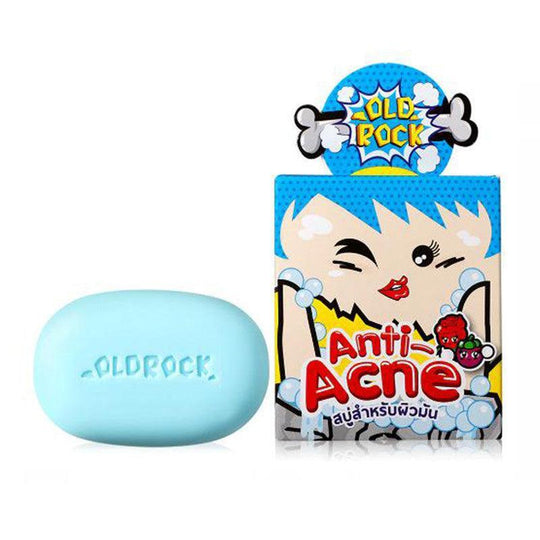 Old Rock Anti-Acne Bar Soap (For Oily Skin) 40g - LMCHING Group Limited