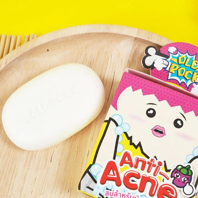 Old Rock Anti-Acne Bar Soap (For Sensitive Skin) 40g - LMCHING Group Limited
