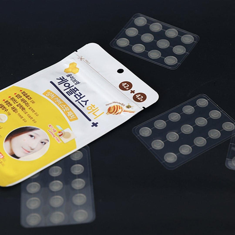 OLIVE YOUNG Honey Overnight Acne & Pimple Spot Patch 84pcs/pack - LMCHING Group Limited