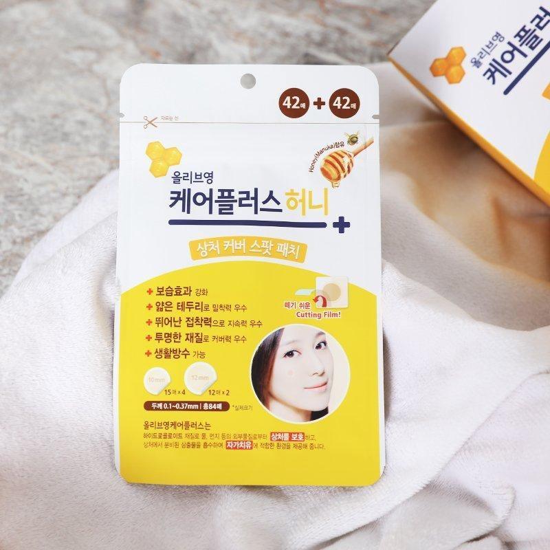 Olive Young Honey Overnight Acne & Pimple Spot Patch 84pcs/pack - LMCHING Group Limited