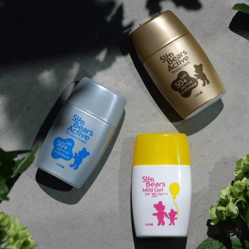 Omi Sun Bears Starke Kühlung Plus SPF50+ PA ++++ 30g