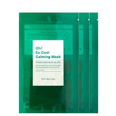 One-day's you Oh! So Cool Calming Mask 25ml x 3 - LMCHING Group Limited