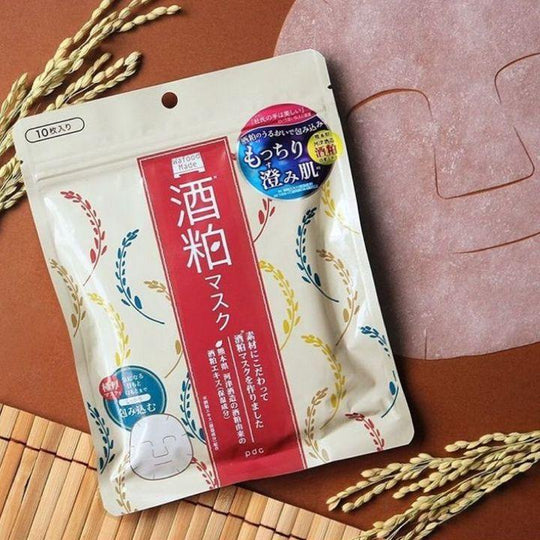 pdc Wafood Made Sake Lees Face Mask 10pcs - LMCHING Group Limited