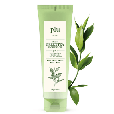 EXPIRED (22/07/2024) plu Fresh Green Tea Soothing Gel 200g