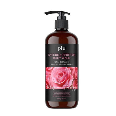 Plu Nature and Perfume Gel douche (Fleur de rose) grand format 1000 g