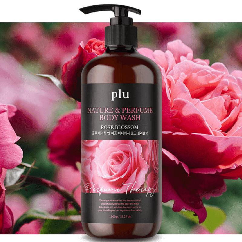 Plu Nature and Perfume Body Wash (Rose Blossom) Large Size 1000g - LMCHING Group Limited