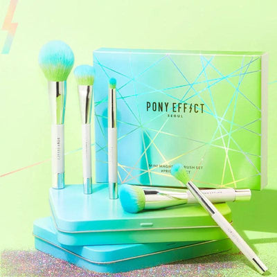 PONY EFFECT Mini Magnetic Brush Set Prism Effect (5 Items) - LMCHING Group Limited
