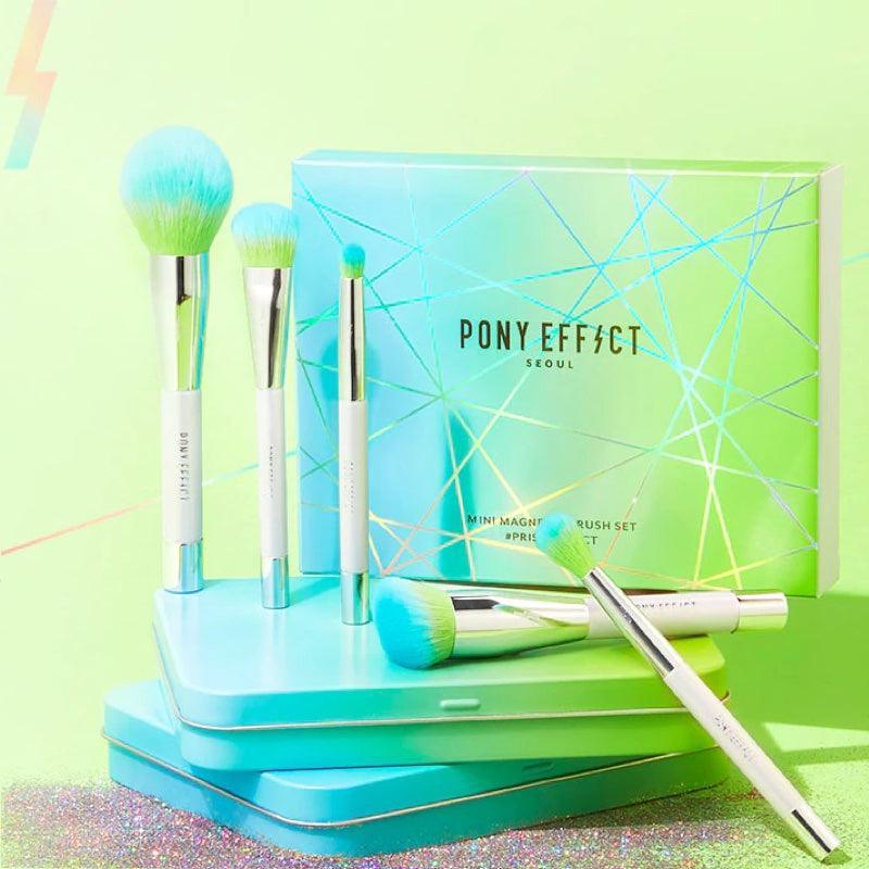 PONY EFFECT Mini Brush Set Prism Effect (5 Items) LMCHING