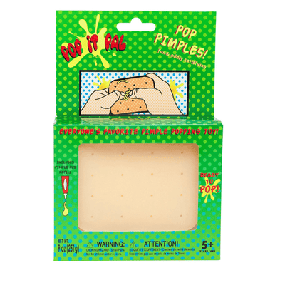 Pop It Pal USA Peach Brinquedo de Espremer Espinhas com Pus de Espinha Recarregável 1 caixa