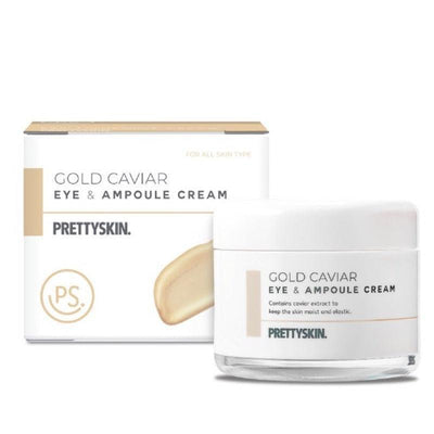 Pretty Skin Gold Caviar Creme para os Olhos e Ampola 50ml