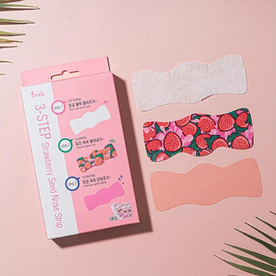 Prreti 3-Step Strawberry Seed Nose Strip 7g x 3 Kits - LMCHING Group Limited