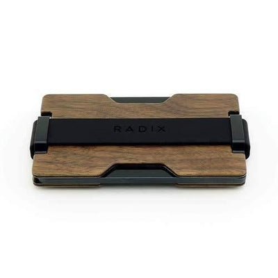 RADIX USA Walnut Wood Element 8mm Slim Card Holder Wallet (RFID Blocking) 1pc - LMCHING Group Limited