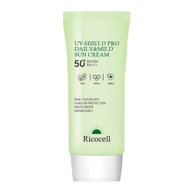 Ricocell UV-Shield Pro Crème solaire quotidienne et douce SPF50+ PA+++ (Enfants et famille) 70 ml