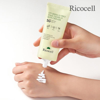 Ricocell UV-Shield Pro Daily&Mild Sun Cream SPF50+ PA+++ (For Kids & Family) 70ml - LMCHING Group Limited