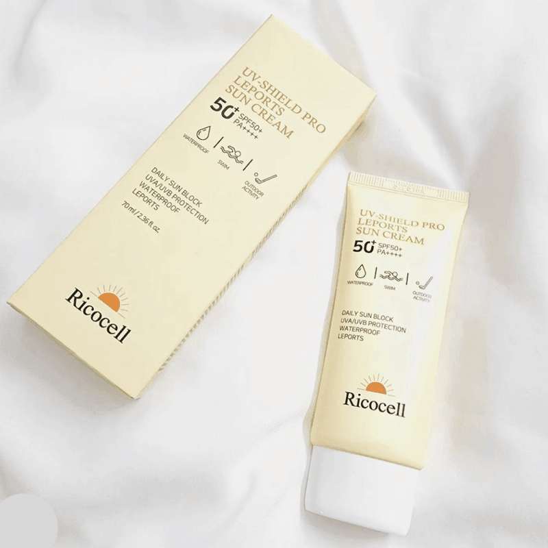 Ricocell UV-Shield Pro Leports Sun Cream SPF50+ PA++++ (Waterproof) 70ml - LMCHING Group Limited