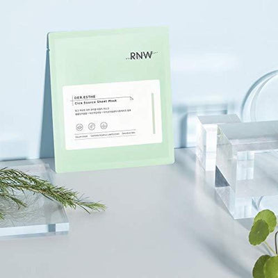 RNW DER. ESTHE Cica Source Sheet Mask (Soothing) 27ml x 10 - LMCHING Group Limited