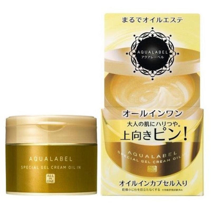 SHISEIDO Aqualabel 5 in 1 Special Gel Cream Oil (Gold) 90g - LMCHING Group Limited