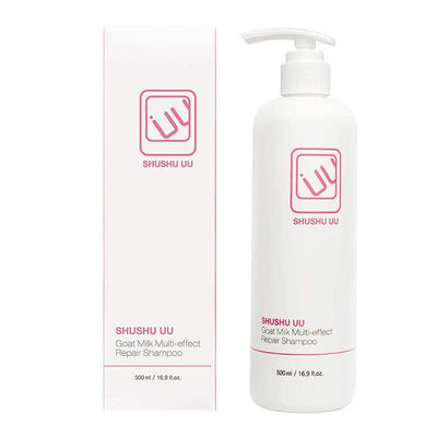 SHUSHU UU Goat Milk Multi-Effect Repair Shampoo 500ml - LMCHING Group Limited