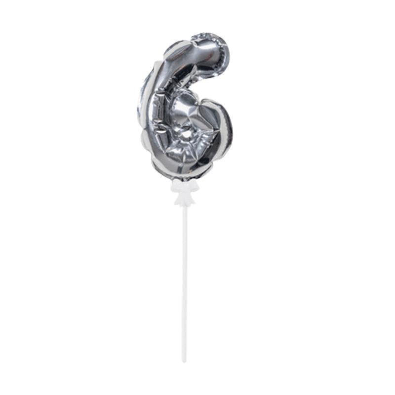 Silver Number Party Ballon 1pc - LMCHING Group Limited