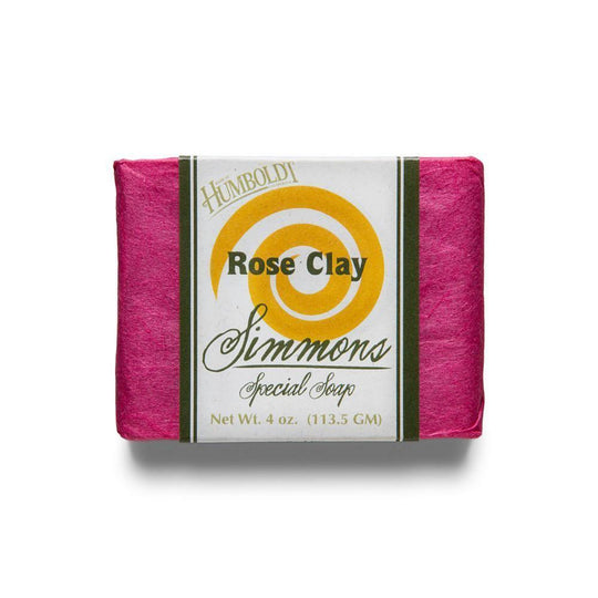 Simmons Natural Bodycare USA Handmade Detox Soap (Rose Clay) 1pc - LMCHING Group Limited