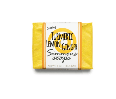 Simmons Natural Bodycare USA Handmade Soap For Eczema (Turmeric Lemon Ginger Oil) 1pc - LMCHING Group Limited