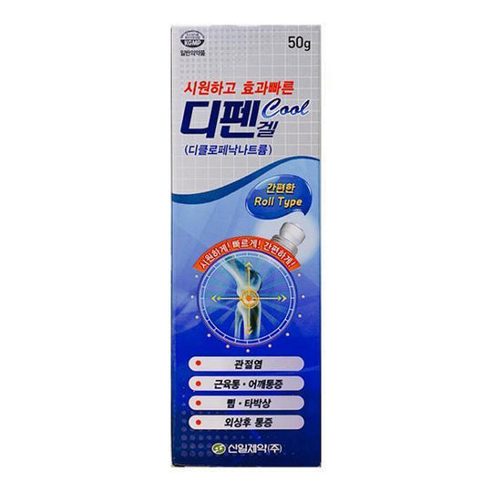 Sinil Pharm Cool Joints & Muscle Pain Relief Roll On Serum 50g - LMCHING Group Limited