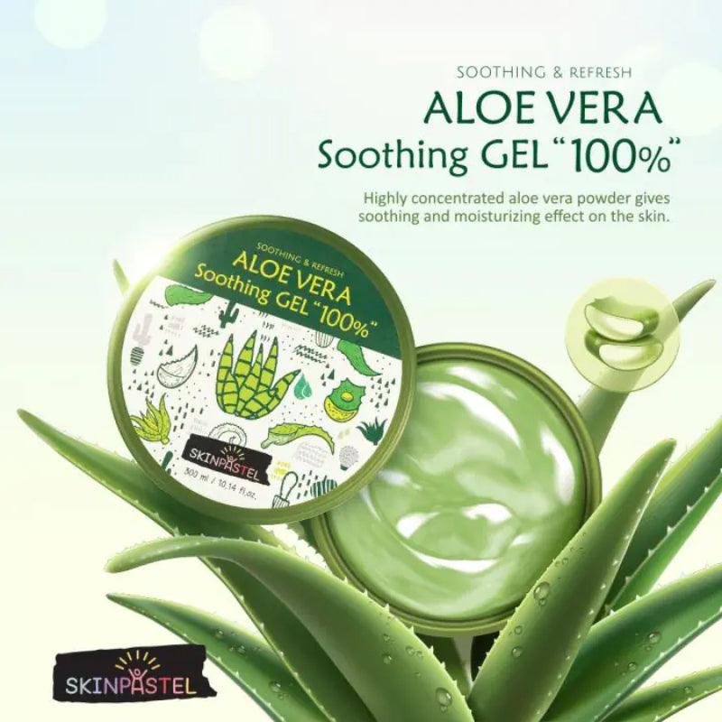 SKINPASTEL Aloe Vera Soothing Gel 300ml - LMCHING Group Limited