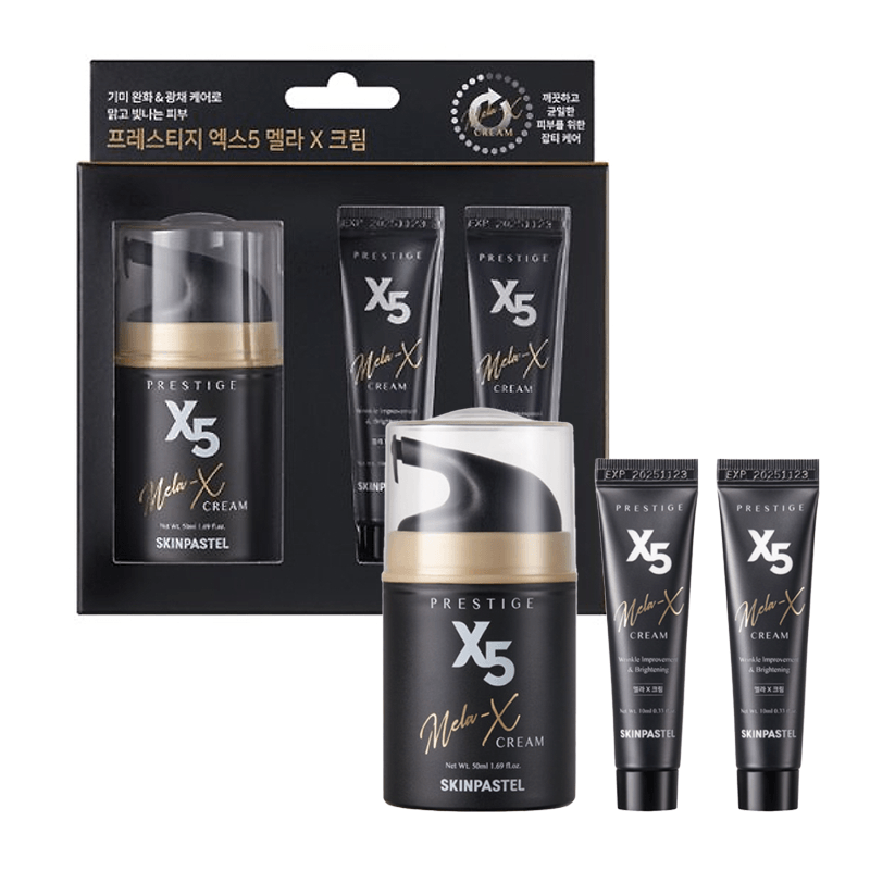 SKINPASTEL X5 Mela X Cream Set 50ml + 10ml x 2 - LMCHING Group Limited