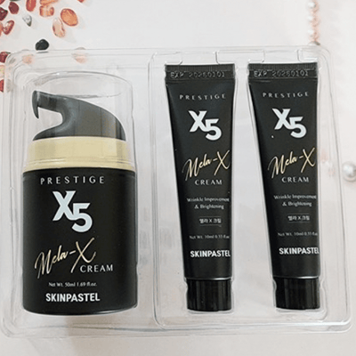 SKINPASTEL X5 Mela X Cream Set 50ml + 10ml x 2 - LMCHING Group Limited