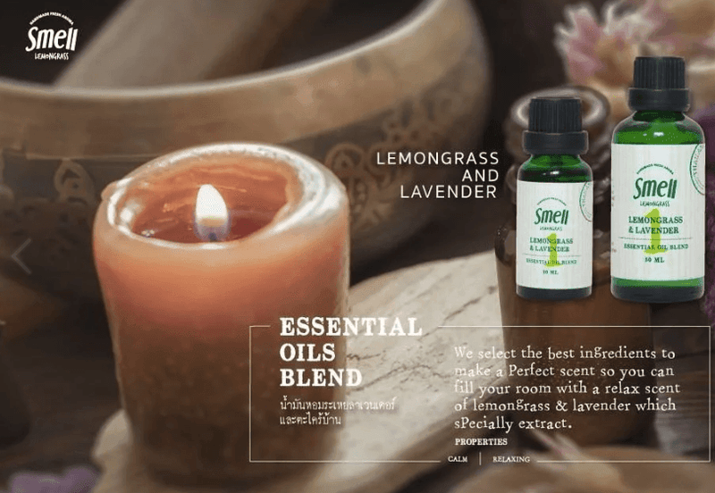 smell LEMONGRASS Handmade Aroma Organic Essential Oil (Lemongrass & Lavender) - LMCHING Group Limited