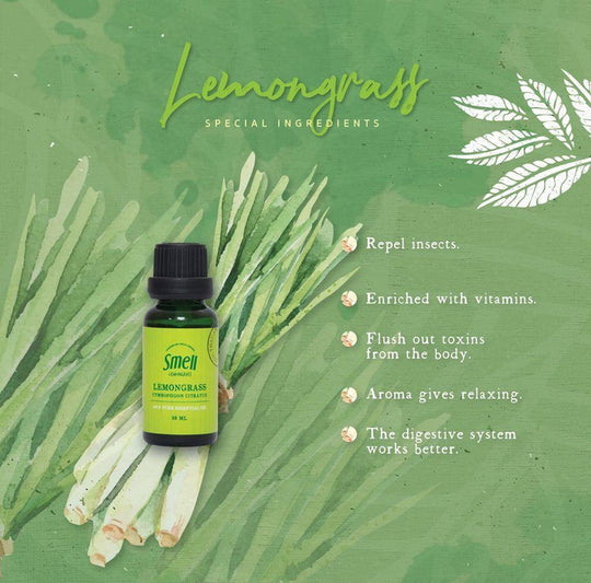 smell LEMONGRASS Handmade Aroma Organic Essential Oil (Lemongrass) - LMCHING Group Limited