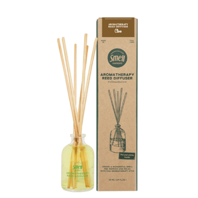smell LEMONGRASS Handmade Aromatherapy Mosquito Repellent Reed Diffuser (Clove) 50ml