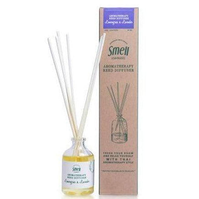 Smell Lemongrass Diffuseur de roseaux d'aromathérapie anti-moustiques fait à la main (Citronnelle et lavande) 50 ml