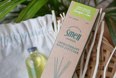Smell Lemongrass Handmade Aromatherapy Mosquito Repellent Reed Diffuser (Lemongrass & Lime) 50ml - LMCHING Group Limited
