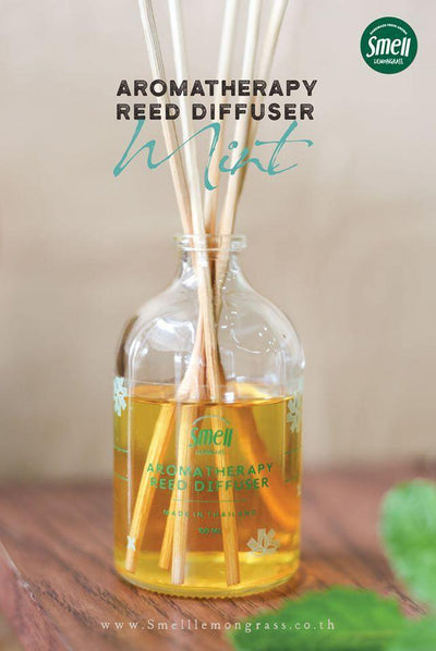 Smell Lemongrass Handmade Aromatherapy Mosquito Repellent Reed Diffuser (Lemongrass & Mint) 50ml - LMCHING Group Limited