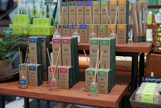 smell LEMONGRASS Handmade Aromatherapy Mosquito Repellent Reed Diffuser (Lemongrass & Mint) 50ml - LMCHING Group Limited