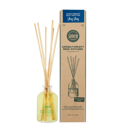 Smell Lemongrass Diffuseur de roseaux d'aromathérapie anti-moustiques fait à la main (Ylang Ylang) 50 ml