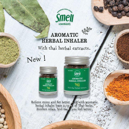 smell LEMONGRASS Handmade Aromatic Herbal Inhaler 10g - LMCHING Group Limited