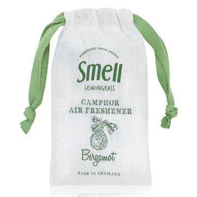 Smell Lemongrass Penyegar Udara Kapur Barus Buatan Tangan/Penghalau Nyamuk (Bergamot) 30g