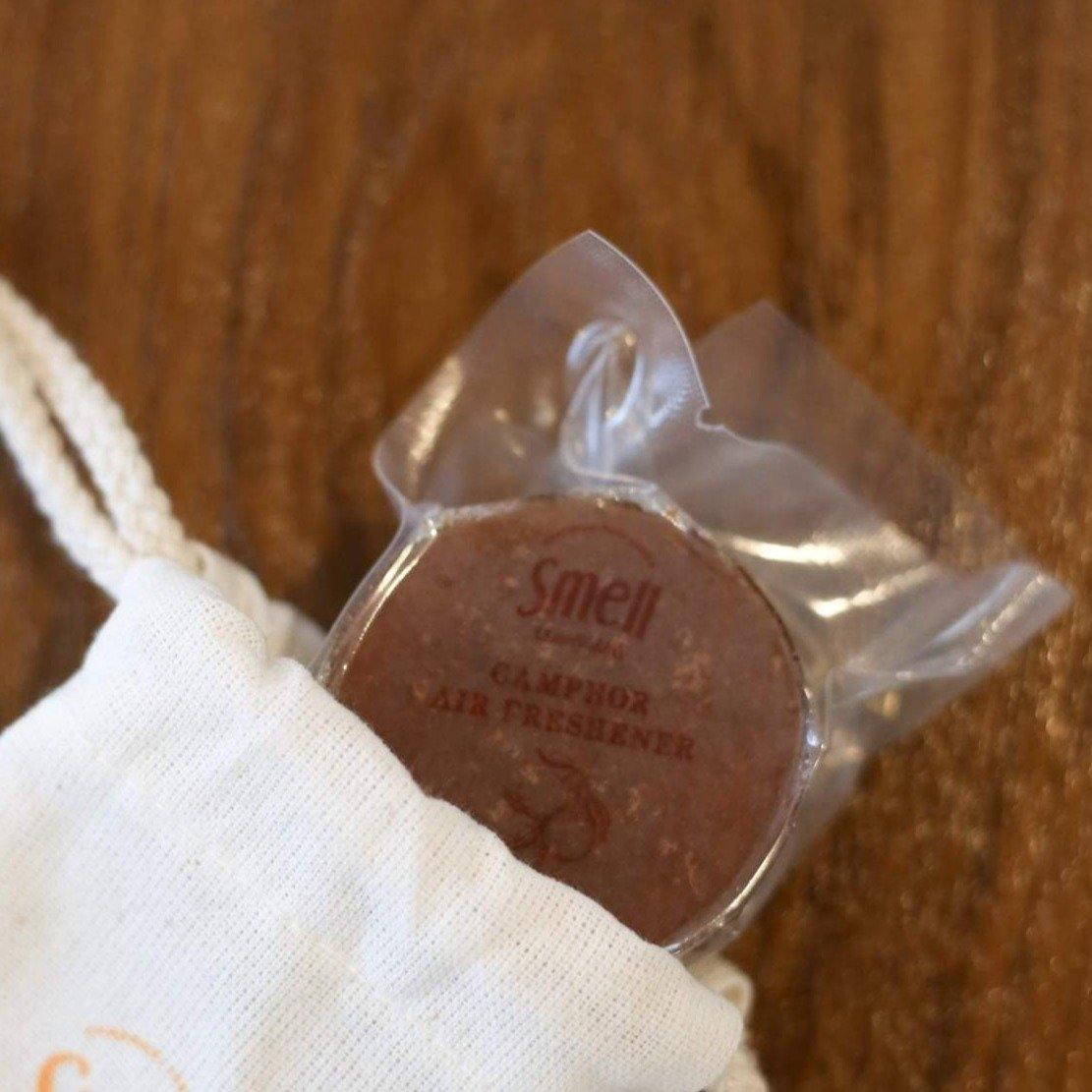 smell LEMONGRASS Handmade Camphor Air Freshener/Mosquito Repellent (Bergamot) Mini Size 15g - LMCHING Group Limited