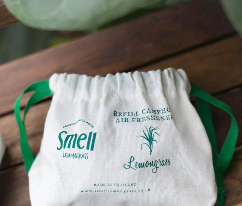 smell LEMONGRASS Handmade Camphor Air Freshener/Mosquito Repellent Bomb (Lemongrass) Large Size 120g - LMCHING Group Limited