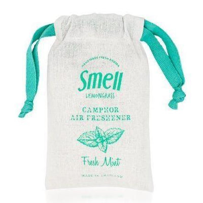 Smell Lemongrass Penyegar Udara Kapur Barus Buatan Tangan/Penghalau Nyamuk (Pudina Segar) 30g