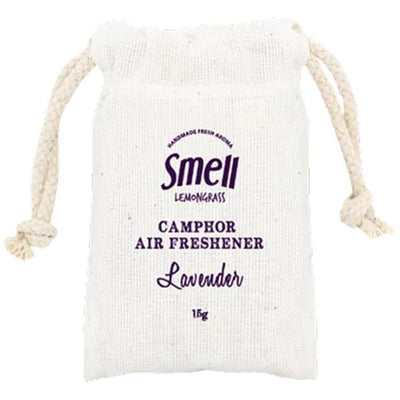 Smell Lemongrass Deodorante per ambienti / repellente antizanzare fatto a mano con canfora (lavanda) mini 15g